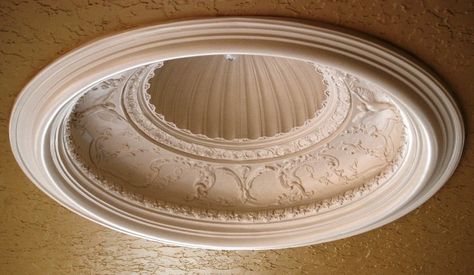 Plaster Ceiling Design, Ceiling Domes, Gypsum Ceiling, Baroque Decor, Dome Ceiling, Ceiling Art, Classic House Design, Ceiling Design Living Room, Ceiling Design Modern