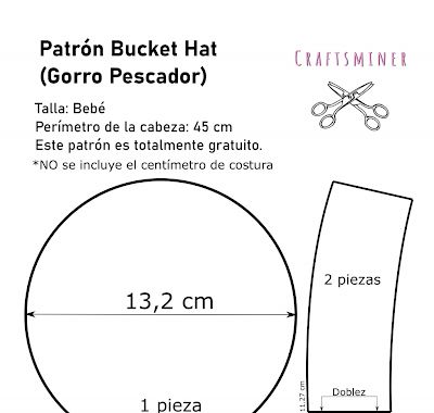 Bucket hat pattern - Google Drive Bucket Hat Patron, Bucket Hat Measurements, Bucket Hat Diy, Bucket Hat Pattern Free, Welding Hats, Bucket Hat Pattern, Hat Patterns Free, Diy Bead Embroidery, Hat Tutorial