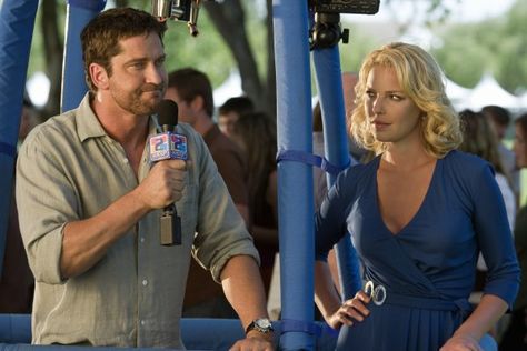 Still of Katherine Heigl and Gerard Butler in The Ugly Truth The Ugly Truth Movie, Benny And The Jets, Romantic Comedies, Clive Owen, Be With You Movie, Katherine Heigl, Chick Flicks, Jude Law, The Ugly Truth