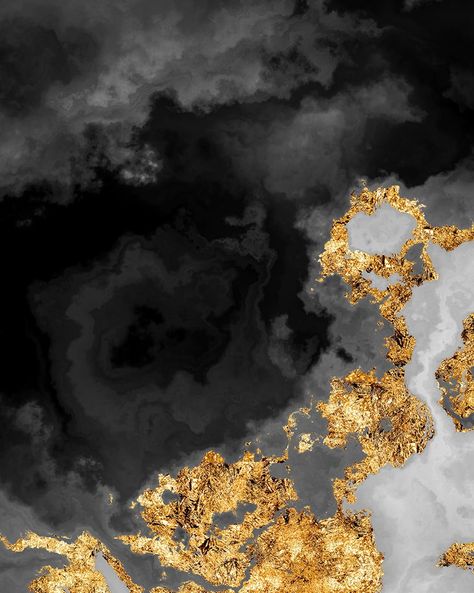 Abstract space clouds in black and gold. Nebulae with gold leaf. Space themed abstract art prints and decor. Dramatic wall art, shop link in bio! #holyrockarts #space #nasa #wallart #blackandgold #wallart #abstractart #nebula #gold #cosmicart #giftguide #designinspiration #interiordesign Nye Theme, Space Clouds, Mood 2024, Dramatic Walls, Black White And Gold, Cosmic Art, Space Nasa, Abstract Art Prints, Glitz And Glam