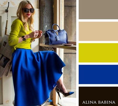 Colour Combinations Fashion, Color Combos Outfit, Color Blocking Outfits, Color Combinations For Clothes, Color Schemes Colour Palettes, Good Color Combinations, Color Palette Design, Color Balance, Fashion Mode