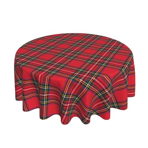 PRICES MAY VARY. Size: 70x70 inch round Material: Christmas tablecloth made of 100% polyester fabrics, perfect to protect and embellish your tables Elegan Decoration : Beautifully christmas table cloth fabric printed design, and give your table a new look, bring you or your family good mood Multifunction : The christmas tablecloth plaid can protecting and decorating your dining table, dust-proof, wrinkle resistant, as a good gift to decor kitchen dining room indoor outdoor on holiday, fall, than Plaid Table Cloth, Green Buffalo Plaid, Tablecloth Round, Holiday Tablecloths, Plaid Tablecloth, Fabric Print Design, Christmas Tablecloth, Tartan Design, Christmas Table Cloth