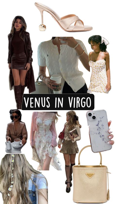 Academia meets purity Dress Like Your Venus Sign, Virgo Outfits, Virgo Aesthetic, Venus In Virgo, Venus Sign, Venus In Libra, Venus In Leo, Venus In Gemini, Virgo Personality