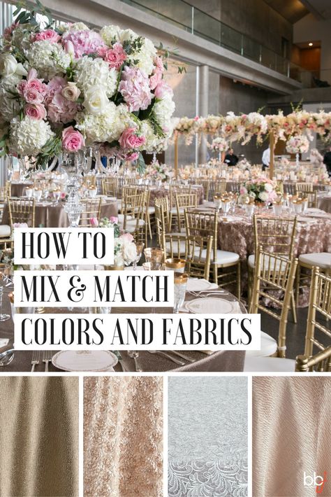 How to Mix and Match Colors and Fabrics Mixed Table Runners, Mix And Match Wedding Tables, Wedding Table Linens Ideas, Mix Match Chairs Wedding, Wedding Linens Ideas Color Schemes, Mismatched Tablecloths Wedding, Wedding Table Linen Ideas Color Palettes, Linen Table Cloth Wedding, Wedding Table Linen Ideas