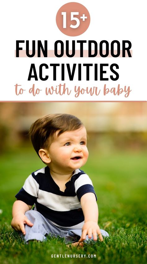 Outside Activities For 12 Month Old, Outdoor Baby Activities, Outdoor Activities For 6 Month Old, Outdoor Activities For 7 Month Old, Outdoor Activities For Babies, Outdoor Activities For 18month Olds, Baby Sensory Ideas 3 Months, Toddler Play Yard, Forest Explorer