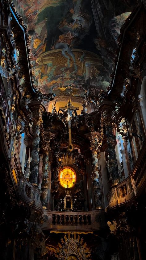 Dark Baroque, Goth Architecture, Brighton Townhouse, Charlottenburg Palace, Architecture Light, Church Aesthetic, Dark Castle, Gothic Church, Sacred Architecture