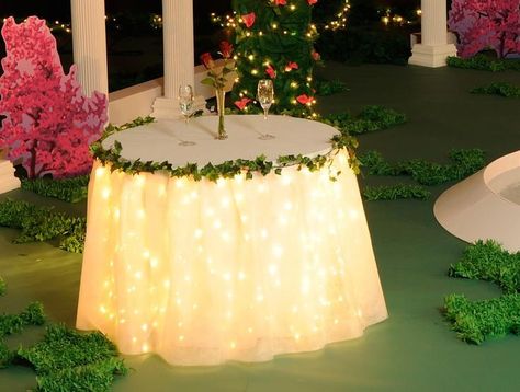 Enchanted Forest Prom, Wedding Food Table, Prom Decorations, Prom Planning, Homecoming Themes, Post Prom, Enchanted Forest Theme, Dance Decorations, Prom Themes