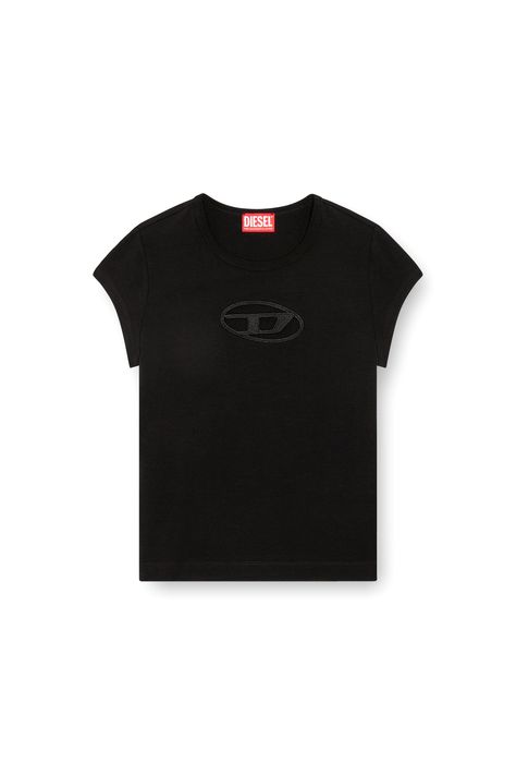 Diesel Shirts, Logo D, Diesel T Shirts, Un Logo, Winter Fits, Peek A Boo, Cotton T Shirt, Red Color, Cotton Tshirt