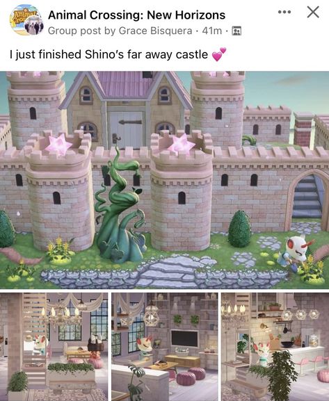 Animal Crossing Castle Wall Ideas, Acnh Abandoned Castle, Acnh Castle Path, Acnh Castle Wall Ideas, Acnh Castlecore Codes, Acnh Castle Ideas, Animal Crossing Castle Ideas, Acnh Castle Designs, Acnh Castlecore