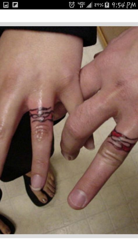 Wedding Band Tattoos, Flame Ring, Fire Wedding, Finger Tattoos For Couples, Ring Tattoo Designs, Wedding Band Tattoo, Cz Wedding Ring Sets, Tattoo Wedding, Tattoo Band