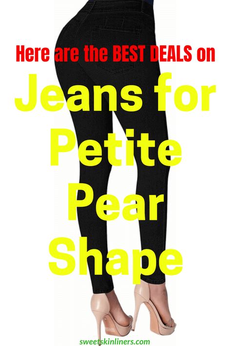 As a petite lady, your major concern is how to add a few inches to your height on special occasions. Here are the best jeans for petite pear shape. Jeans For Petite, The Best Jeans, Women's Shapewear, Best Jeans, Pear Shape, Pear Shaped, Shapewear, Body Shapes, Pear