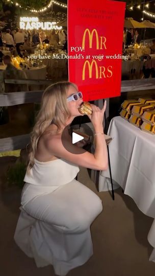 2.5K reactions · 124 shares | You  have McDonald’s as your late night snack at your wedding 🍟💍  Cc: @thesienicjourneyevents  . . . #weddingcontentcreators #weddingcontentcreator #weddingcontentcreation #mcdonalds #latenightsnack #bride #bridetobe #weddinginspiration #marjenweddings #weddingplanning #weddinginspo #weddingadvice #weddingideas #weddingfood | MARJEN WEDDINGS | marjenweddings · Original audio Mcdonald’s Bar At Wedding, Mcdonalds At Wedding, Mcdonalds Wedding Late Night, Mcdonald’s Wedding, Late Night Wedding Food, Late Night Snack Wedding, Mcdonalds Wedding, Wedding Late Night Snacks, Wedding Mc