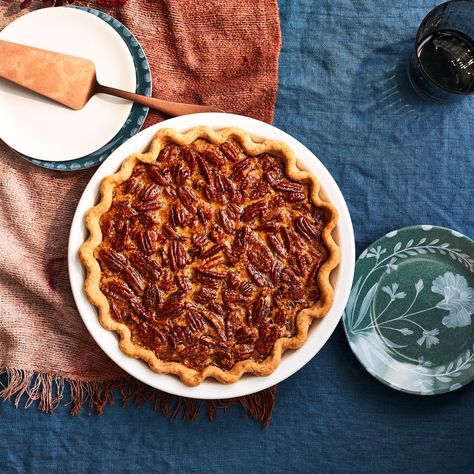 Pam Lolley's Pecan Pie Old Fashioned Pecan Pie Recipe, King Arthur Baking, Best Thanksgiving Recipes, Chocolate Pecan Pie, King Food, Thanksgiving Food Desserts, Pecan Pie Recipe, Homemade Pie Crusts, Chocolate Pecan