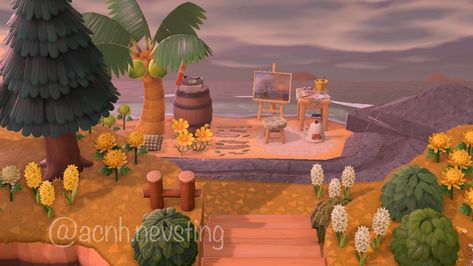 Acnh Secret Beach, Acnh Secret Beach Entrance, Acnh Inspo, Hidden Beach, Secret Beach, Beach Signs, Animal Crossing, Entrance, Animals