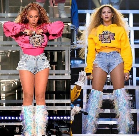 Beyonce Inspired Outfits, Beyonce Concert Outfit Ideas, Beyonce Homecoming, Beyonce Costume, Beyonce Concert Outfit, Beyonce Concert, Beyonce Coachella, Queen Bee Beyonce, Homecoming Outfit