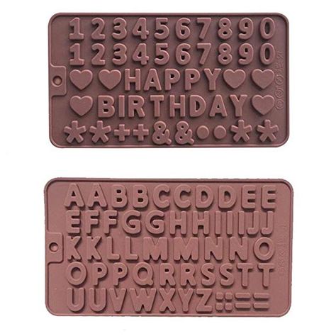 Fancy Chocolate, Baking Store, Black Dessert, Chocolate Fondant Cake, Homemade Chocolate Bars, Happy Cake, 3d Silicone Mold, Numbers Symbols, Pudding Mold