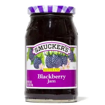 Blackberry Jams | Cook's Country | Smucker's Blackberry Jam Smuckers Jam, Toaster Oven Cooking, Summer Plan, Kitchen Favorites, Kitchen Ingredients, Anime Ideas, Pot Roast Slow Cooker, Blackberry Jam, Grocery Foods