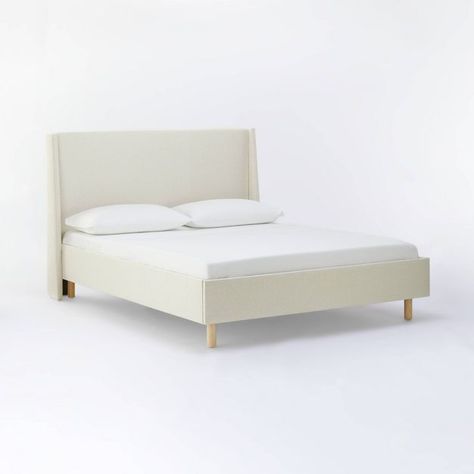 Full Bed Frames, Short Headboard, Studio Mcgee Target, Bed Floor, Mattress Box Springs, Stylish Beds, Studio Mcgee, Modern Storage, Upholstered Platform Bed