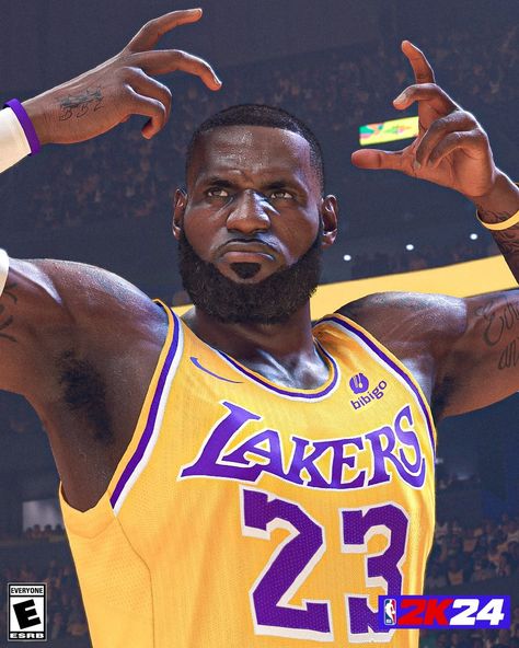 KING JAMES!! Here's your first look at LeBron James in NBA 2k24! I've said it before, and I'll say it again, these player models look amazing! #nba2k24 #nba2k #2k #2k24 #lakers #lebronjames Lebron James Wallpapers Lakers, Lebron James Lakers Number 6, Lakers Players, Nba 2k24, Lebron James Poster Design, Lebron James Usa Team 2024, Nba Lebron James, King Shoes, Lebron James Wallpapers