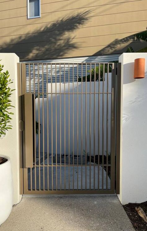 Next Gen Aluminium Gallery - Next Gen Aluminium Side Of House Gate, Arched Gate, Arch Gate, Yard Gate, Dubai Houses, Modern Gate, Metal Gate, Aluminium Gates, Fence Doors