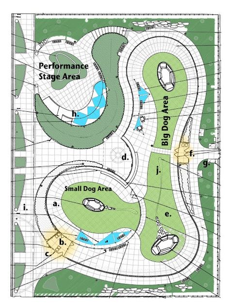 Proposed Fred Anderson Dog Park Dog Diagram, Dog Park Design, Indoor Dog Park, Park Plan, Pet Cafe, Pet Sitting Business, Dog Parks, Dog Hotel, Shelter Design