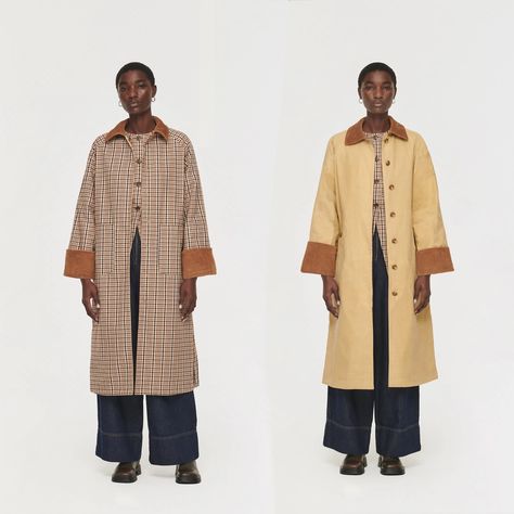 Aligne's reversible trench coat is the latest piece that Instagram's cool girls are wearing Reversible Trench Coat, Wimbledon Fashion, Fashion Newsletter, Wedding Guest Style, 2024 Style, Better Style, Copenhagen Fashion Week, Autumn 2024, Celebrity Outfits