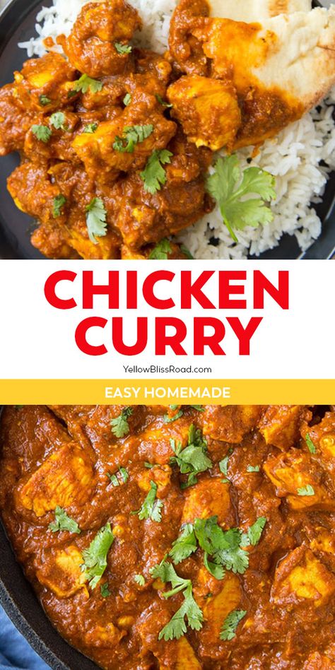 Homemade Curry Sauce, Chicken Curry Recipe Easy, Curry Recipes Easy, Homemade Curry, Curry Ingredients, Curry Recipes Indian, Easy Chicken Curry, Curry Dishes, Easy Weeknight Dinner