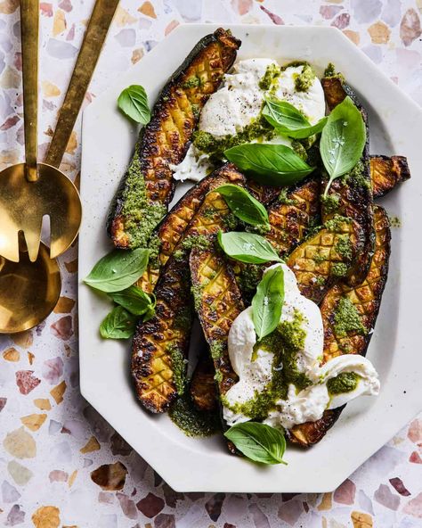 Thomas Keller Zucchini, Whats Gaby Cooking, Thomas Keller, How To Make Pesto, Grilled Zucchini, Homemade Pesto, Wine Food Pairing, Vegetable Sides, Veggie Sides