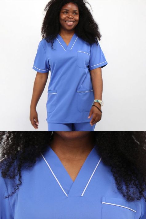 Click the picture to see more #medical scrubs Hospital Uniform, Scrub Uniform, Hospitality Uniform, Scrubs Uniform, Lab Coats, Nurse Uniform, Scrubs Nursing, Medical Scrubs, Scrub Tops