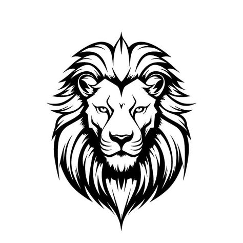 Lion-Face-svg Face Svg Free, Lion Totem, Lion Png, Lion Svg, Lioness Tattoo, Chore Charts, Lion Tshirt, Lion Face, Hand Tattoos For Guys