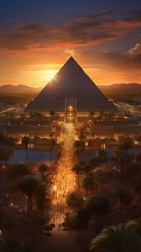 Egyptian Aesthetic Ancient Egypt, Photo Islam, Ancient Egypt Aesthetic, Egypt Wallpaper, Egyptian Artwork, Ancient Egypt Pyramids, Egyptian Aesthetic, Starověký Egypt, Egypt Concept Art