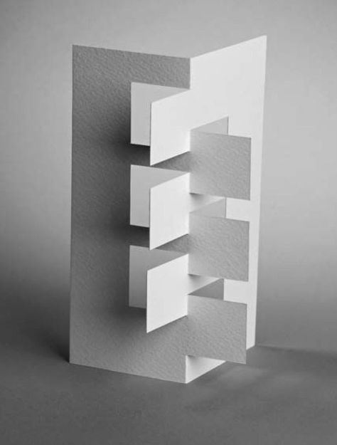 Paper Folding Architecture, Folding Architecture, Origami Architecture, Paper Structure, Geometric Origami, Paper Architecture, Paper Engineering, Instruções Origami, Paper Pop