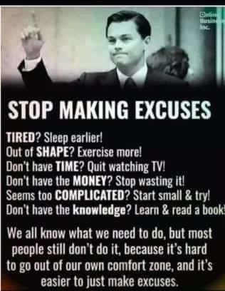 Excuses Quotes, The Secret Doctrine, Proverbs 2, Personal Development Quotes, Stop Making Excuses, Sleep Early, Life Hacks Computer, Intelligent People, Making Excuses