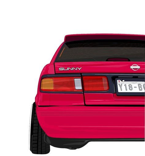 Nissan R34 Drawing, S13 Silvia Drawing, Nissan Logo Wallpapers, Nissan Silvia S14 Drawing, Nissan B13, Nissan V16, Nissan Stickers, Car Vinyl Graphics, B13 Nissan