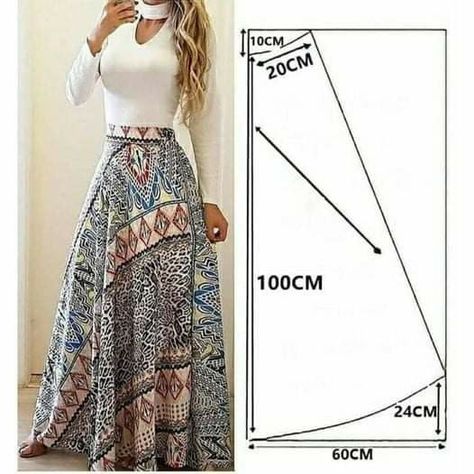 Sukienki Maksi, Pola Rok, Projek Menjahit, Sewing Clothes Women, Sew Ins, Diy Skirt, Blouse Pattern Sewing, Skirt Patterns Sewing, Sewing Skirts