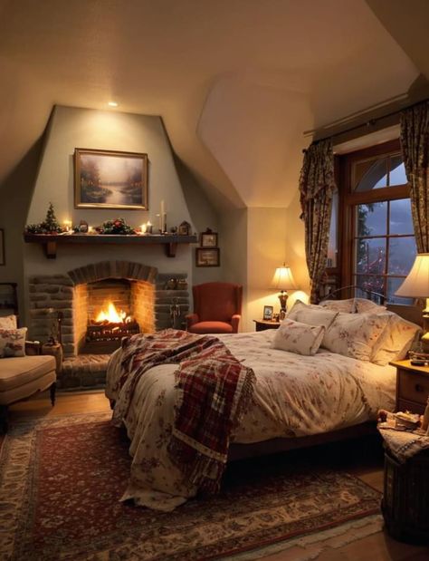 Autumn Girl, Dream Cottage, Cottage Interiors, Cozy Fireplace, Cozy Autumn, Dream Room Inspiration, Dream House Interior, Wonderful Time Of The Year, House Room