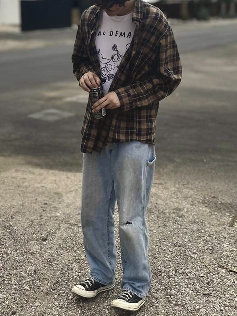 Mens Hipster Fashion Street Style, 2015 Outfits Men, Emo Fits 2000s Men, Flannels Mens Outfit, Mens Grunge Aesthetic, Men Outfit Moodboard, Grunge Flannel Outfits Men, Midwest Emo Aesthetic Outfit Men, Midwest Grunge Fashion