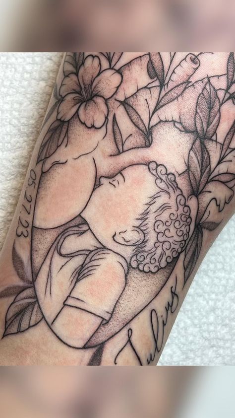 Breastfeeding Tattoo Ideas, Motherhood Tattoo, Breastfeeding Tattoo, Brother And Sister Tattoo Ideas, Sister Tattoo Ideas, Sister Tattoo, Brother And Sister, Sister Tattoos, Anime Tattoos