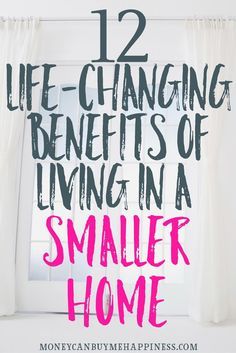 Living in a smaller Living In A Small House, Downsizing Tips, Disposable Income, Small House Living, Make Your Life Better, A Small House, Declutter Your Home, Frugal Tips, Live Simply