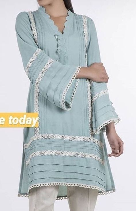 ✨Beautiful cotton kurti ✨ By *_Aisha boutique*_ Pintex pattern with lace and cut work neck design 🤞 Many more shades 😎 Contact for order, size and price 📞 All india delivery 🚚 #TailorMadeElegance #FancyDressInspiration #CustomDesignCouture #BespokeFashionStyle #TailoredPerfection #FancyDressFantasy #DesignerStitchCraft #CoutureCreations #TailoredToYou #FancyDressFun #CustomFashionDesigns #TailoringExcellence #FancyDressFashionista #HandcraftedElegance #BespokeStyle #TailorMadeToPerfection #... Pakistani Dresses Party Wear, Pakistani Dresses Party, Party Wear Casual, Lace Dress Design, Latest Dress Design, Pakistani Fashion Casual, Kurti Designs Latest, Pakistani Dresses Casual, Kurta Neck Design