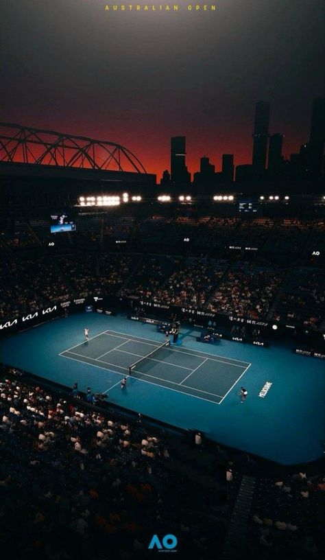 Tennis Grand Slam, Australian Open Aesthetic, Tennis Asthetic Picture, Tennis Court Wallpaper, Tennis Wallpaper Iphone, Australia Open Tennis, Tennis Wallpaper Aesthetic, Tennis Aesthetic Wallpaper, Deportes Aesthetic