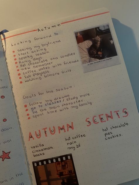 Cute Fall Journal Ideas, Fall Journaling Ideas, Fall Notebook Ideas, October Journal Ideas Aesthetic, Fall Journal Ideas Aesthetic, Autumn Journal Page, Autumn Journal Ideas, Journal Ideas Autumn, Halloween Journal Ideas