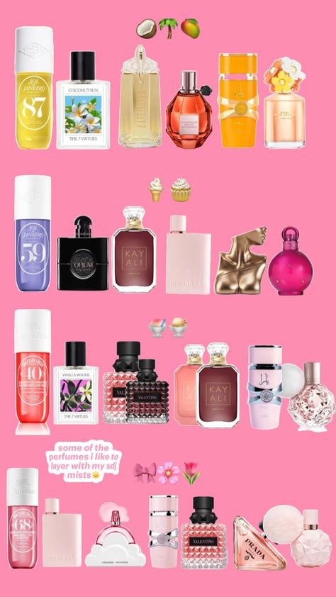 Layering Combos, Fragrance Lab, Pampering Routine, Fragrances Perfume Woman, Perfume Collection Fragrance, Body Smells, Perfume Scents, Perfume Lover, Body Care Routine