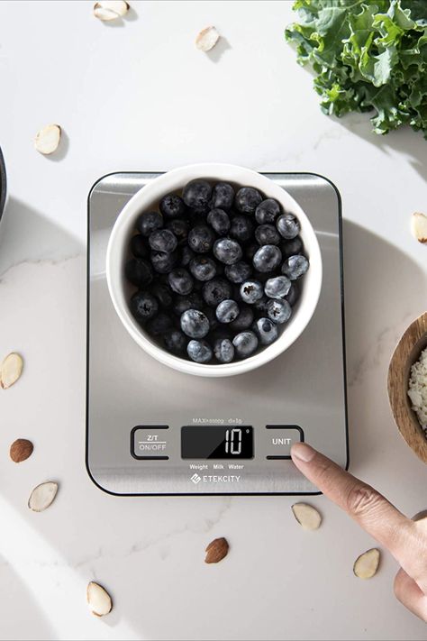 Digital Grams and Ounces for Weight Loss, Baking, Cooking, Keto and Meal Prep, LCD Display, Medium, 304 Stainless Steel Modern Kitchen Gadgets, Digital Weight Scale, Amazon Kitchen Gadgets, Popular Kitchens, Food Scale, Weight Scale, Digital Scale, Cooking Gadgets, Cool Kitchen Gadgets