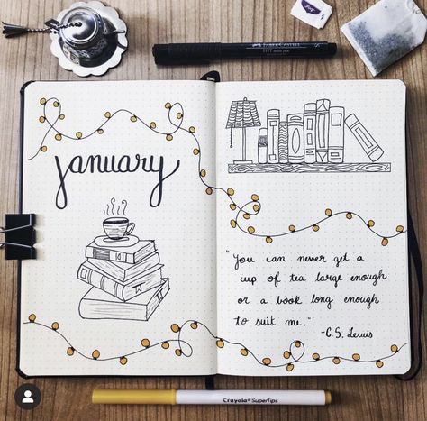 Journal D'inspiration, December Bullet Journal, Bullet Journal Month, January Bullet Journal, Bullet Journal 2020, Bullet Journal 2019, Bullet Journal Cover Page, Bullet Journal Tracker, Bullet Journal Mood