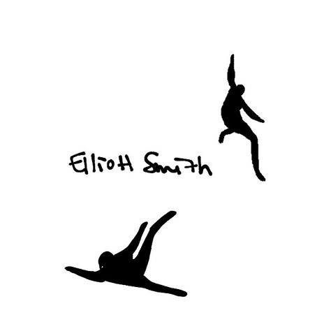 Elliot Smith Tattoo Ideas, Timshel Tattoo East Of Eden, Elliott Smith Drawing, Pinegrove Tattoo, Elliot Smith Tattoo, Pawn Tattoo, Elliott Smith Tattoo, Album Cover Tattoo, Elliot Smith