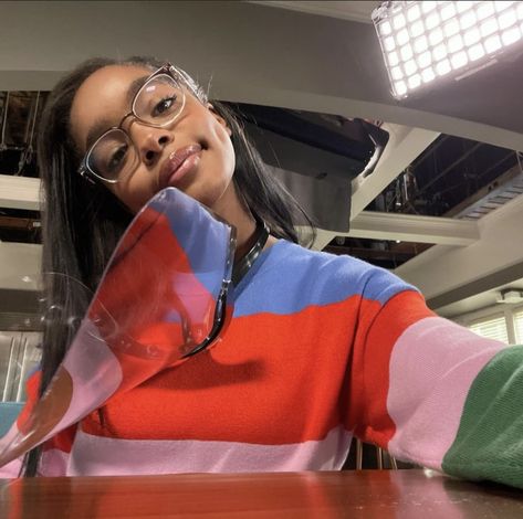 Marsai Martin Blackish, Marsai Martin Outfit, Lounge Wear Aesthetic, Marsai Martin, Beautiful Photoshoot Ideas, H.e.r Aesthetic, Black Femininity, Cute Swag Outfits, Cute Everyday Outfits