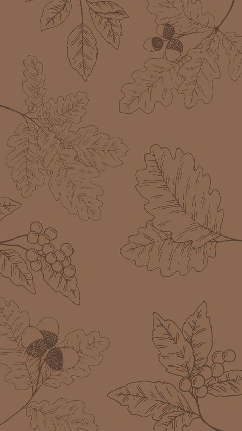 Tan Fall Wallpaper, Tan Phone Wallpaper, Fall Wallpaper November, Fall Ios Icons, Lockscreen Autumn, Fall Leaves Falling, Lady Strawberry, Leaves Phone Wallpaper, Phone Decor Ideas