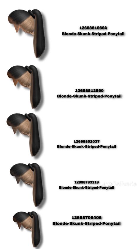 Black And Blonde Hair Codes, Braid Codes Bloxburg, Roblox Purple Outfit Codes, Berry Avenue Outfit Codes Baddie Hair, Bloxburg Black Hair Codes Pigtails, Berry Avenue Codes Hair Ponytail, Berry Avenue Codes Ponytail, Berry Avenue Codes Hair Pink And Black, Bloxburg Outfit Codes Black Hair