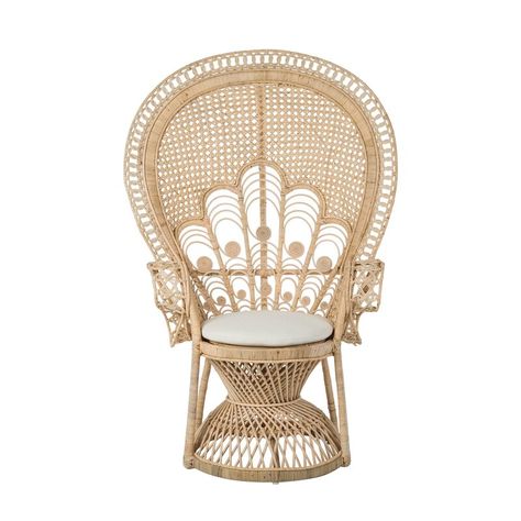 Rattan Peacock Chair, Wicker Peacock Chair, Rattan Stool, Curved Sectional, Peacock Chair, Throne Chair, Style Deco, Wicker Chairs, Seat Cushion Covers